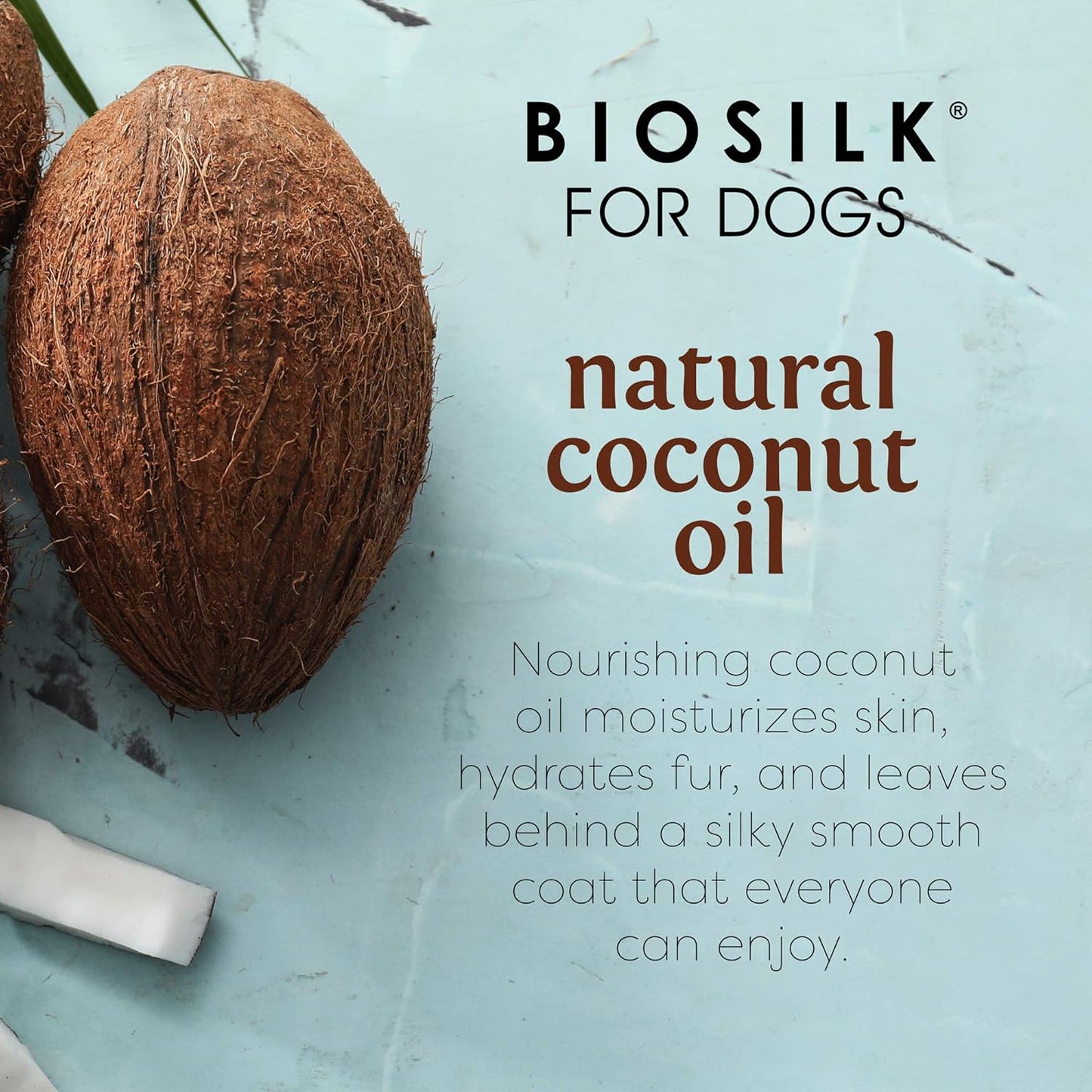 for Dogs Silk Therapy Dog Grooming Supplies, Coconut Oil - Dog Conditioner, Dog Shampoo, Puppy Shampoo, Pet Shampoo for Dogs Shampoo, Dog Wash,  Dog Spray, Dog Detangler Spray, Pet Wash